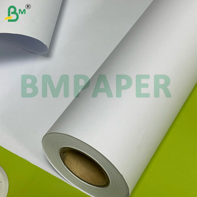 80gsm 610*50m Uncoated White Good Ink Absorption CAD Plotter Paper