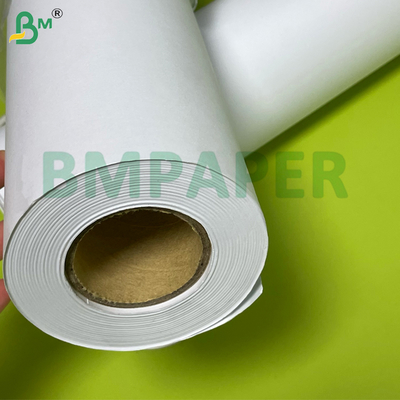 80gsm 610*50m Uncoated White Good Ink Absorption CAD Plotter Paper