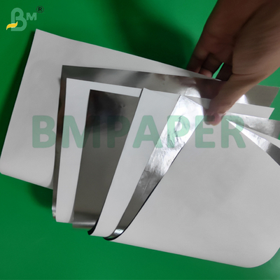 56g 70g Food Grade Silver Aluminum Foil Paper For Wrapping Burger 760mm