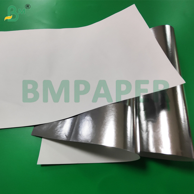 56g 70g Food Grade Silver Aluminum Foil Paper For Wrapping Burger 760mm