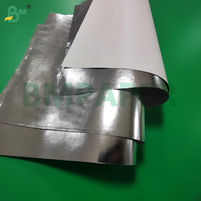56g 70g Food Grade Silver Aluminum Foil Paper For Wrapping Burger 760mm