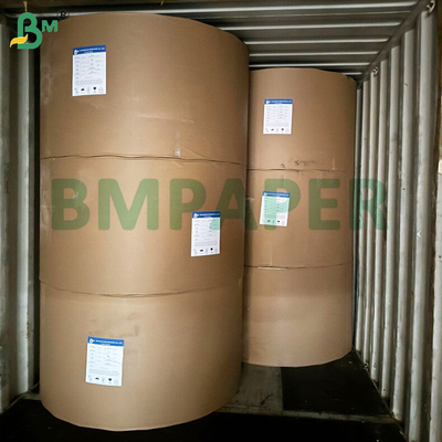 Anti - Mold Lining Paper 28gsm 36gsm White And Brown For Glass