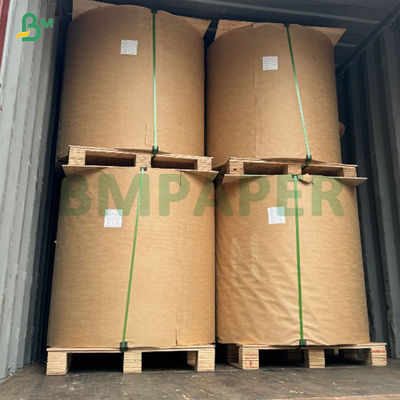 140gsm Unbleached Kraft Paper High Expansible 2000mm In Roll for Cement Packing