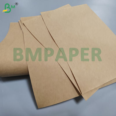 75gsm 80gsm Sack Brown Kraft Paper For Cement Bags 65 x 100cm Extensible