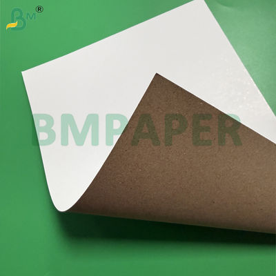 400g White Blister Card Stock Brown Back Duplex For Toothbrush Packaging 70x100cm