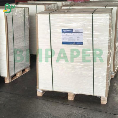 400g White Blister Card Stock Brown Back Duplex For Toothbrush Packaging 70x100cm