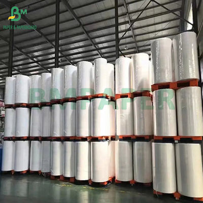 80GSM 90GSM Top Coated Direct Thermal Paper Cash Register Rolls 490MM