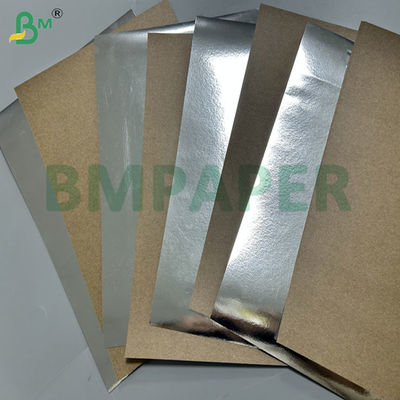 200gram 250gram Back Kraft Laminated Aluminum Paper To Package Dry Goods 70 x 100cm