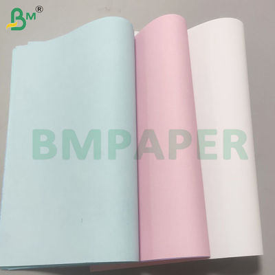 80Gsm NCR Carbonless Copy Paper for Receipts in White Pink Blue