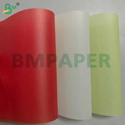 17gsm 22gsm Semi-transparent Colorful Translucent Paper Rolls