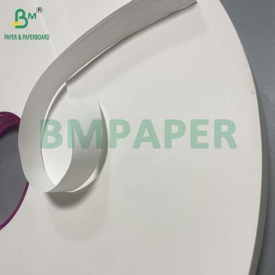25GSM 28GSM Food Safe Straw Wrapping Paper Slitted Rolls With Texture
