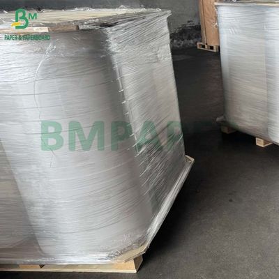 25GSM 28GSM Food Safe Straw Wrapping Paper Slitted Rolls With Texture