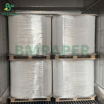 25GSM 28GSM Food Safe Straw Wrapping Paper Slitted Rolls With Texture