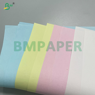 80gsm Smooth Carbonless NCR Paper Multicolor 57 Cm In Roll
