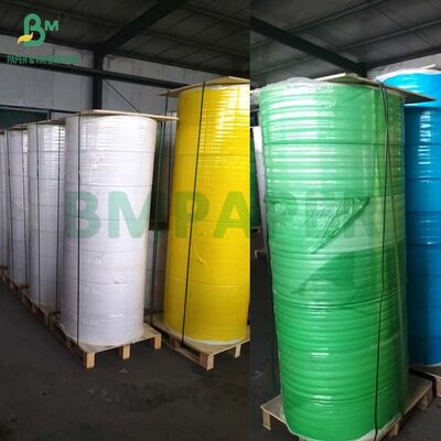 80gsm White CB And 56gsm Yellow CF Carbonless NCR Paper Sheet 22”x 34”