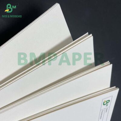 455mm x 650mm Uncoated Coaster Board 390GSM Natural White For Beer Mats