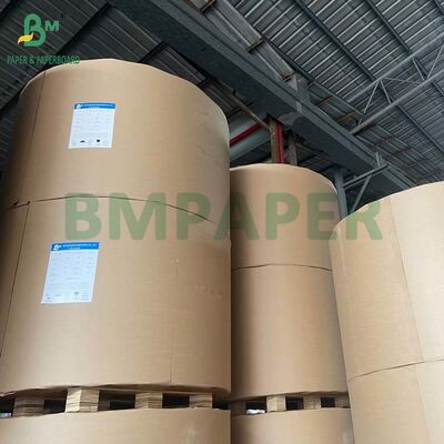 Jumbo Roll Anti Rust 36gr 40gr Brown Craft Paper For Glass Interleaving