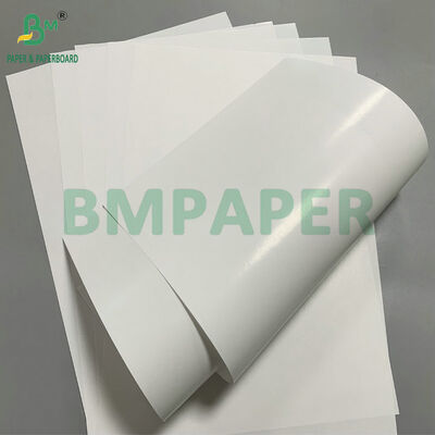 Glossy Matte 80gsm 90gsm C1S Coated Chromo Paper For Making Self-adhesive Labels