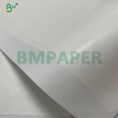 White 80gsm High Tear Resistance  Wet Strength Paper For Beer Labels
