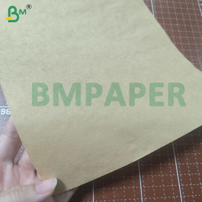 60gsm - 100gsm Virgin Brown Kraft Paper for Valve Bags 20kg 25kg