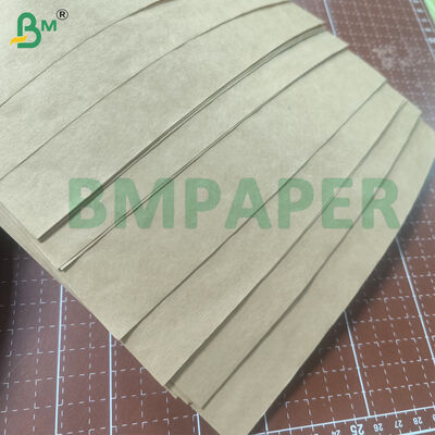 60gsm - 100gsm Virgin Brown Kraft Paper for Valve Bags 20kg 25kg