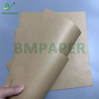 60gsm Coating MG Ribbed Kraft Paper For Flowers Wrapping 7kg x 75cm roll
