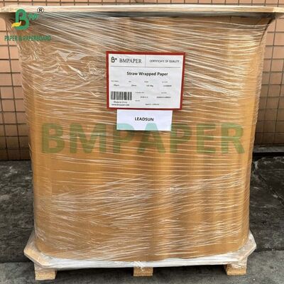 28gram Food Grade Craft Paper Slitted Reel 29mm 32mm for Straw Wrapping