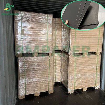 2mm 2.5mm Rigid Deep Black Premium Board  For Cartons 28 x 22inch