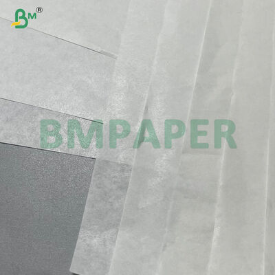 40gsm One Side Glossy Pure White Machine Glazed Kraft Paper In Roll