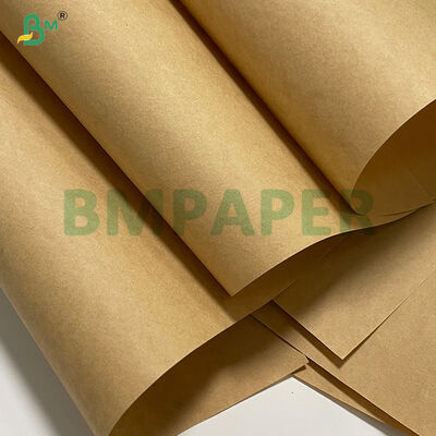75g 80g High Expansible Brown Food Grade Kraft Paper For Food Packing
