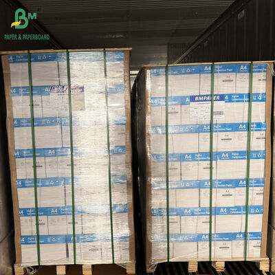 55GSM 60GSM CB CF White Carbonless Paper 216mm x 279mm 500 Sheets Per Ream