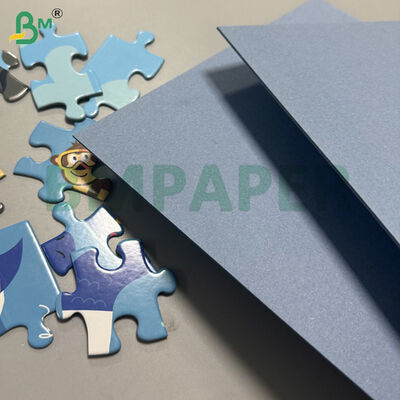 1.45mm Blue Paperboard For Making Child-friendly Puzzles 787mm X 1092mm