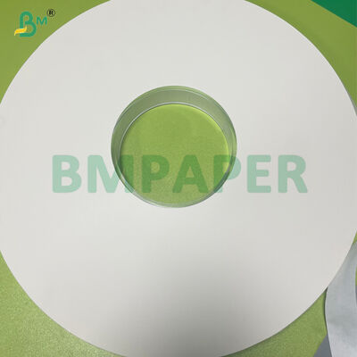 25g White Food - Grade  Custom Logo Printed Straw Wrap Paper Textured Surface