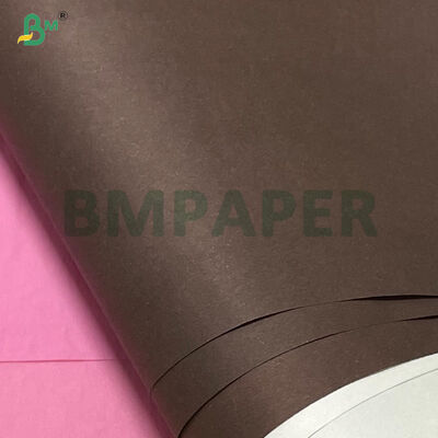 Greaseproof Disposable Food Coffee-colored Cake Liner 35g 40g 45g