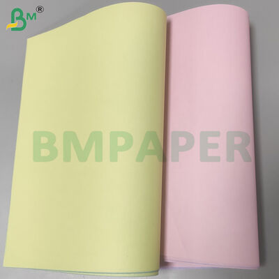 55gsm NCR Carbonless Copy Paper Rolls Good for Invoice Contract