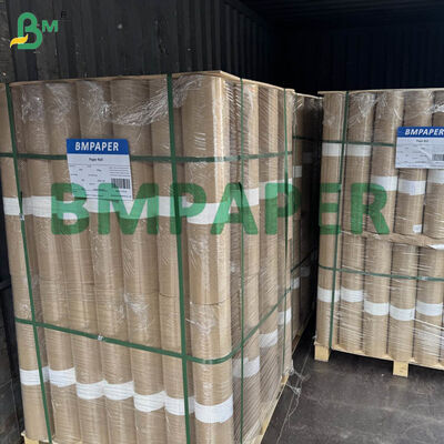 40gsm Ribbed Kraft Paper 26inches By 31inches Wrapping Kraft Golden Yellow Machine Glazed One Side