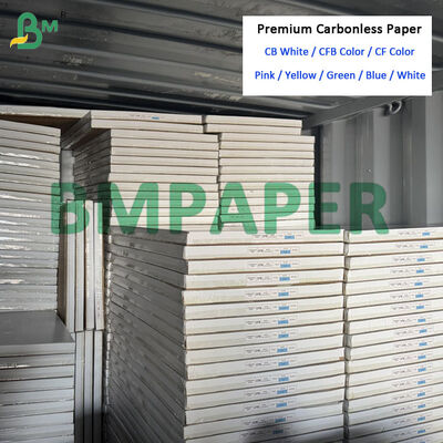 Ream Pack NCR Carbonless Copy Paper 70gsm CFB Pink CF Yellow With White Back 61 X 86cm