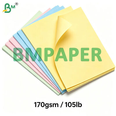105lb 170gsm Carbonless CF White Board Cream Botton Sheets 70x100cm
