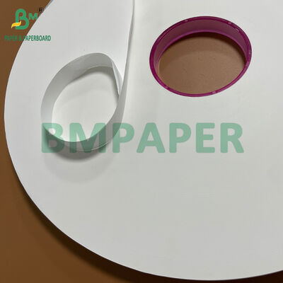 25gsm Striped Texture Food Grade White Tobacco Paper for Cigarette Rolls