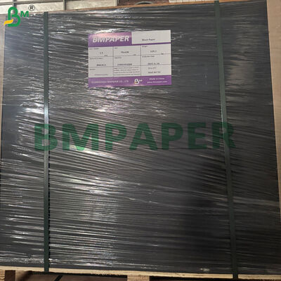 Food Grade 80g 90g Black Kraft Paper Virgin Pulp FDA Compliant Recyclable Wrapping Paper