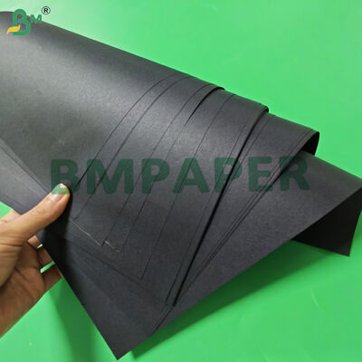 80gsm 90gsm Black Kraft Paper Roll For Flower Wrapping 48 inch x 100 Feet
