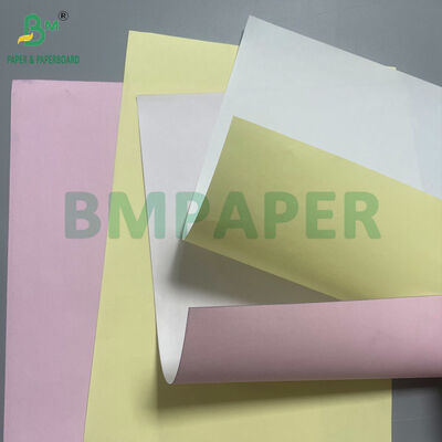 70G 80G Carbonless Paper Top Face Colored Back Face White 70cm X 100cm