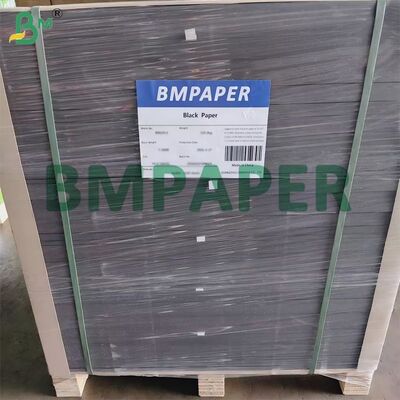 80gsm 90gsm Food Grade Black Virgin Kraft Paper Cut Sheets Food Wrapping Kraft Stock Sheets
