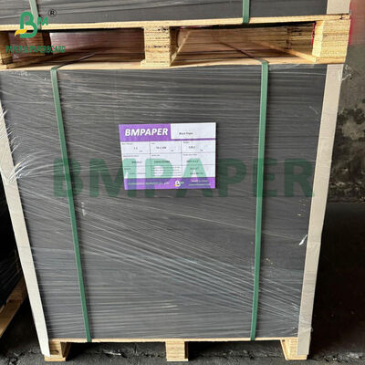 1000gr 1200gr 1400gr Full Black Cardboard 93cm X 130cm for Rigid Packaging Boxes