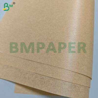 42gsm Brown Color Heat Resistant Non Stick Baking Paper Rolls