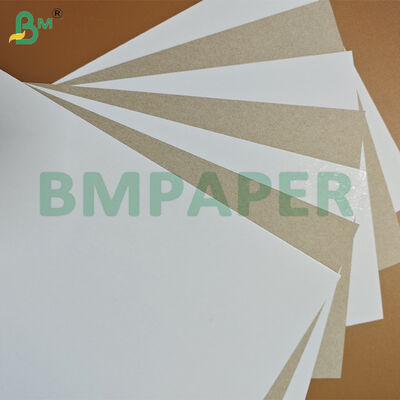 0.5mm Durable Coated One Side With Grey Back Duplex Cardboard