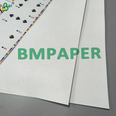 Linen Texture Opague Anti - Counterfeiting Black Core Poker Cardstock
