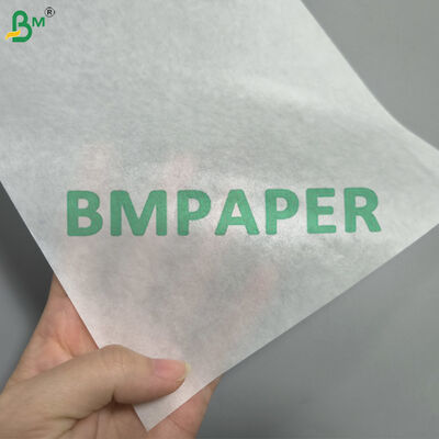 30GSM 35GSM Food Safe Glassine Paper Grease Resistant Translucent Paper For Bakery