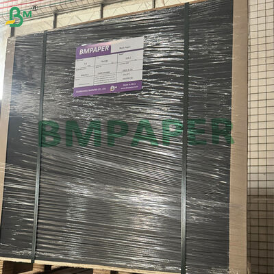 400gsm 700gsm Cartulina negra For Gift Box 500 x 700 mm Smooth Matte Finish