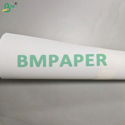 24lb 28lb Inkjet Coated Bond Matte Paper Roll For Advertising 24'' 36'' x 30m